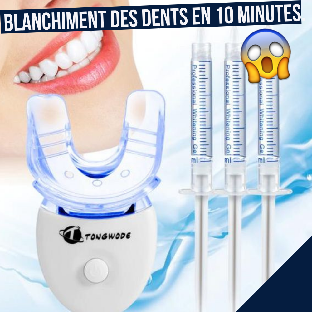 Kit de blanchiment dentaire avec gel au peroxyde,